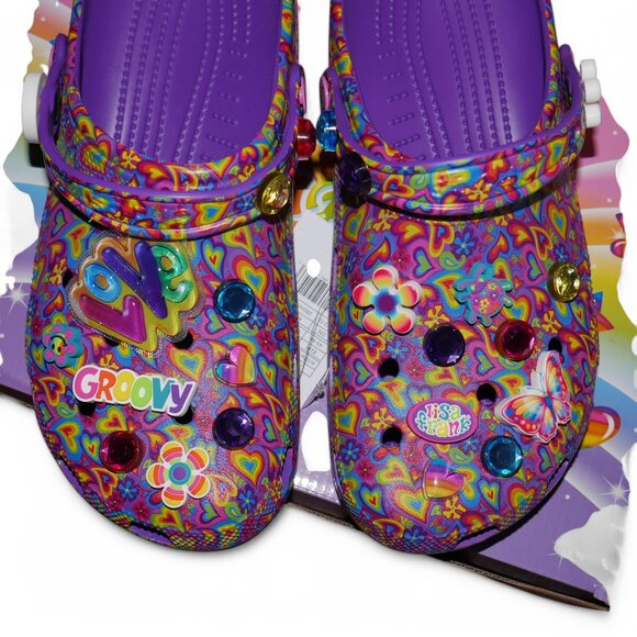 Lisa Frank x Crocs Classic Clog Urban Outfitters Rare Women's Size 12 Men's 10 - Picture 2 of 13